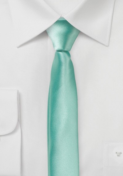 Extra schlanke Krawatte mint Extra schlanke Krawatte mint