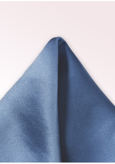 Herren-Einstecktuch Seide einfarbig hellblau Herren-Einstecktuch Seide einfarbig hellblau