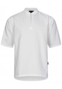 Chemise à enfiler en blanc /manches...