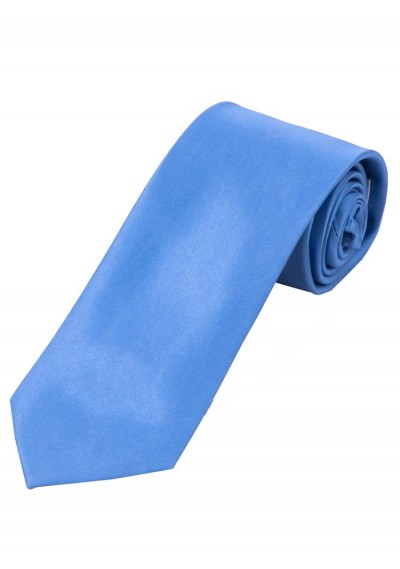 Satin-Krawatte Seide monochrom himmelblau Satin-Krawatte Seide monochrom himmelblau