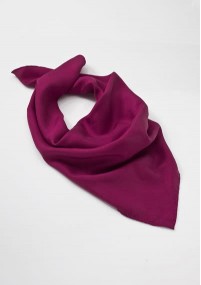 Foulard rose en soie pour femmes