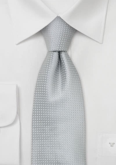 XXL-Krawatte silber XXL-Krawatte silber