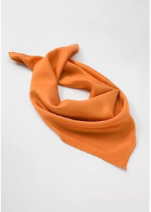 Damentuch Seide orange