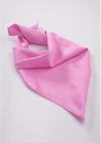 Foulard femme uni rose flashy