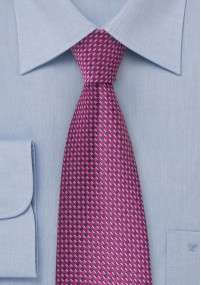 Businesskrawatte magenta abstraktes Pattern