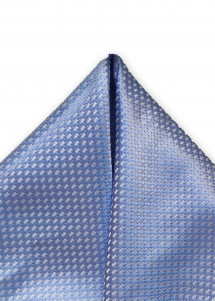 Pochette à motif structuré bleu clair