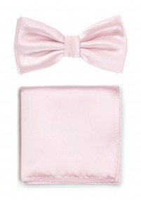 Noeud papillon avec pochette (rose)