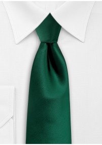 Cravate satin vert noble