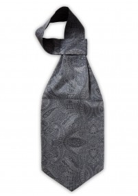 Ascot avec motif paisley (gris)