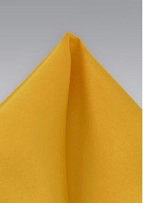 Pochette en microfibre jaune d'or