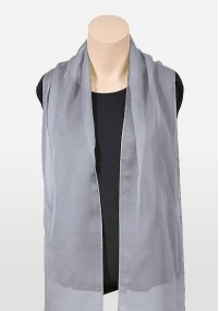 Foulard choral gris pour femmes en...