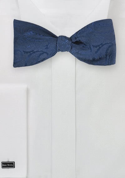 Fliege Selbstbinder marineblau dunkelblau Fliege Selbstbinder marineblau dunkelblau