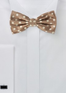 Noeud papillon marron clair...