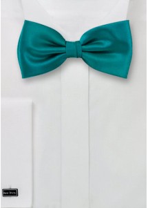 Mouche enfant bleu-vert uni