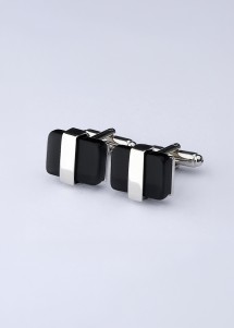 Boutons de manchette incrustations...