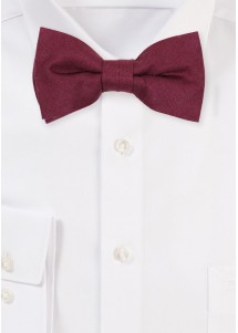 Noeud papillon enfant 100% lin (rouge /...