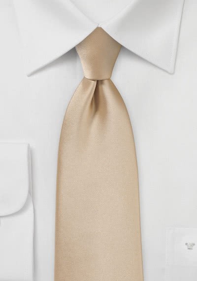 Auffallende Businesskrawatte apricot Poly-Faser Auffallende Businesskrawatte apricot Poly-Faser