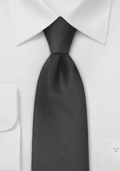 Clip-Krawatte schwarz Clip-Krawatte schwarz