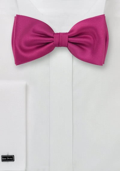 Kinderfliege monochrom magenta Kinderfliege monochrom magenta