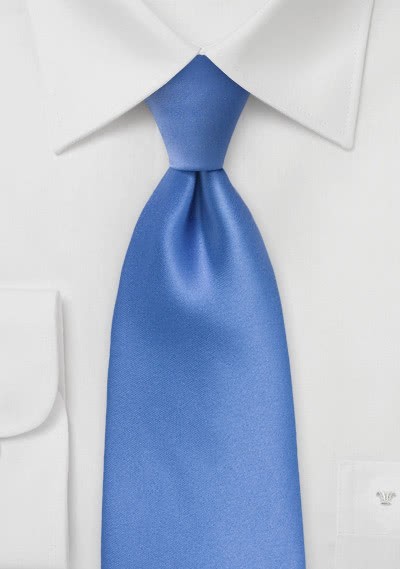 Krawatte Kinder unifarben royalblau Krawatte Kinder unifarben royalblau